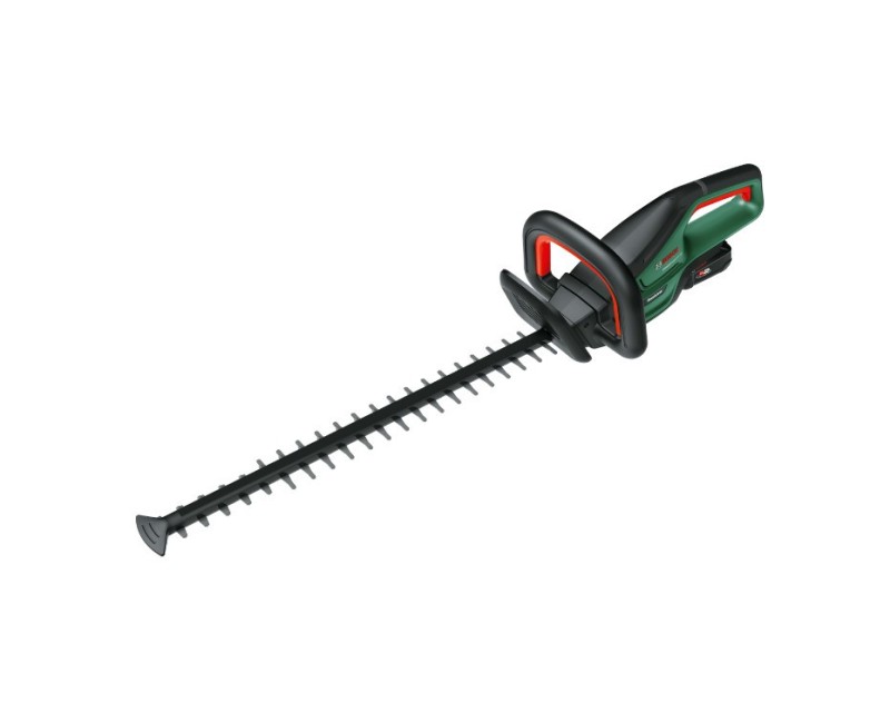 Dzīvžoga šķēres Bosch 18 V akumulatora 50 cm, 1 x 2,5 Ah akumulators, lādētājs 0600849K01