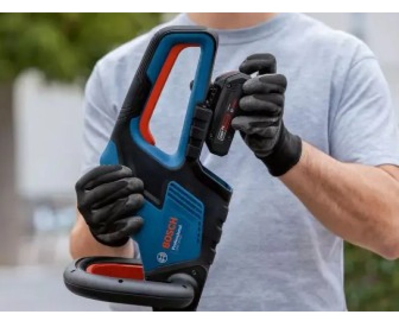 Dzīvžoga šķēres Bosch 18 V akumulatora 50 cm, bez akumulatora un lādētāja 06008C9500