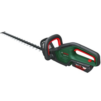 Аккумуляторный кусторез Bosch 36 В, длина куста 65 см, 1 аккумулятор 2,0 Ач, зарядное устройство 060084A300