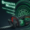 Dzīvžoga šķēres Bosch 36 V akumulatora 65 cm, 1 x 2,0 Ah akumulators, lādētājs 060084A300