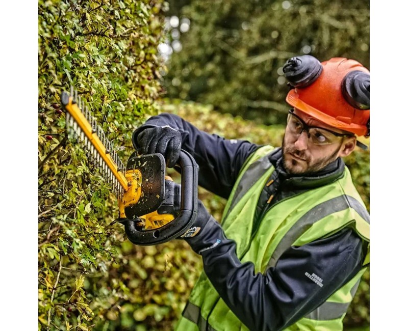 Dzīvžoga šķēres DeWALT 18 V akumulatora 55 cm, bez akumulatora un lādētāja DCMHT562N