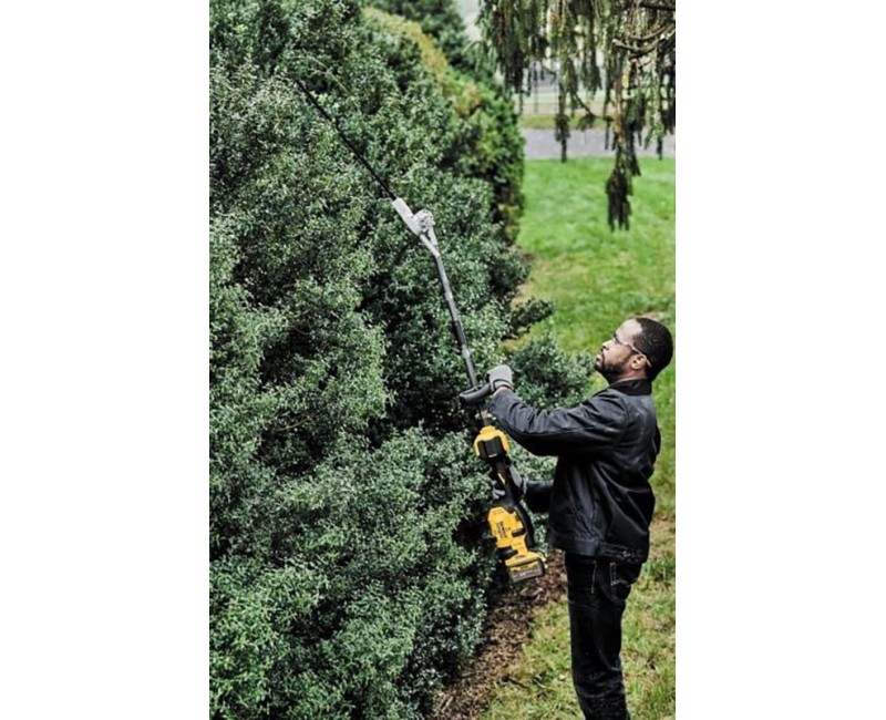 Dzīvžoga šķēres DeWALT Motora bloka papildaprīkojums, dzīvžogu šķēres 55 cm DCMASPH6N
