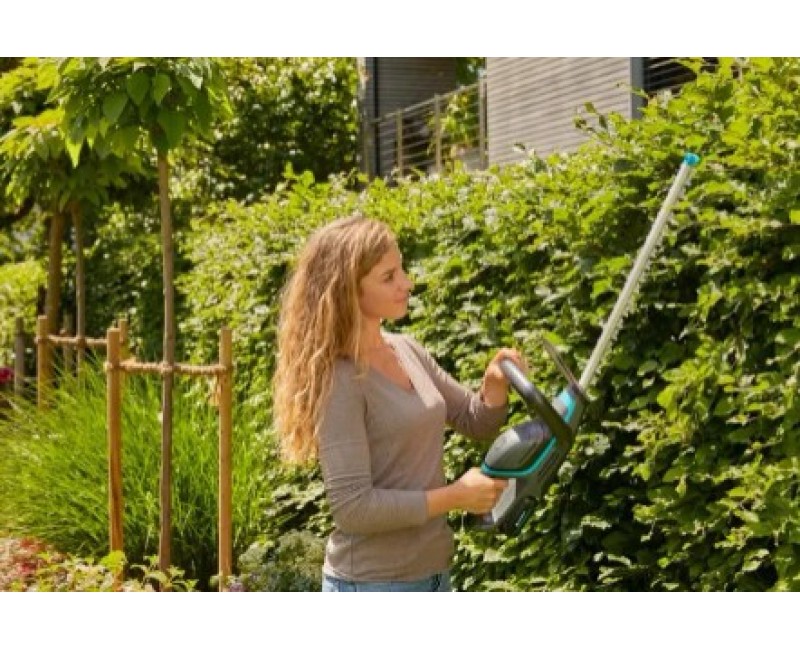 Dzīvžoga šķēres Gardena 18 V akumulatora ComfortCut 50/18 V P4A, 50 cm, 1 x P4A PBA 2,0 Ah akumulators, lādētājs 14730-20