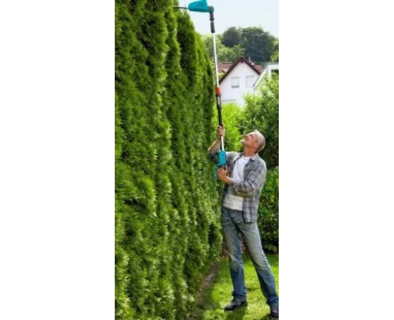 Dzīvžoga šķēres Gardena 18 V akumulatora, teleskopiskās THS 42/18V P4A, 42 cm, bez akumulatora un lādētāja 14732-55