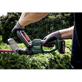 Dzīvžoga šķēres Metabo 18 V akumulatora 45 cm, bez akumulatora un lādētāja 601717850