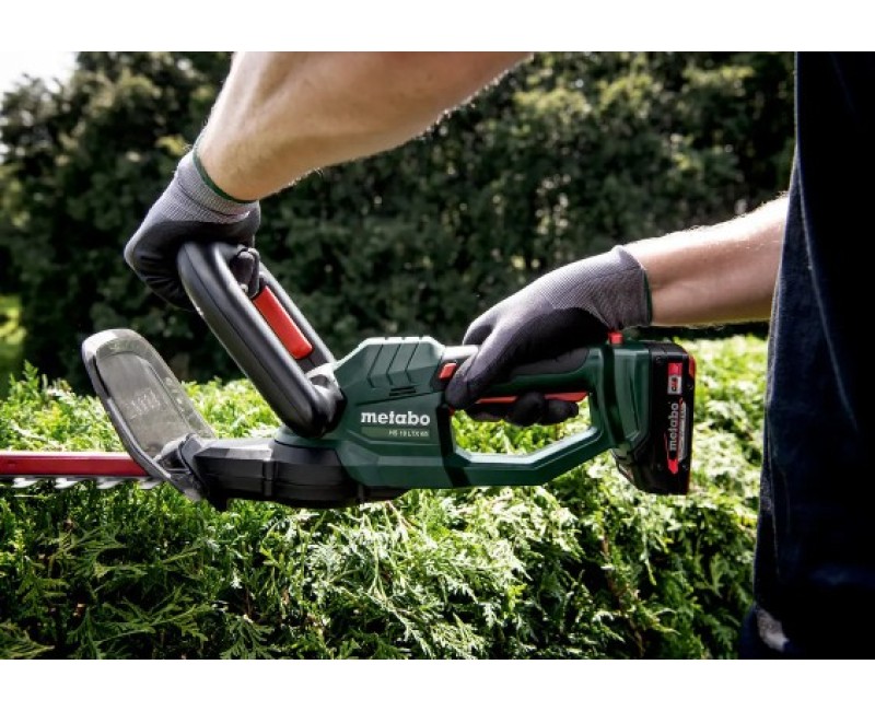 Dzīvžoga šķēres Metabo 18 V akumulatora 45 cm, bez akumulatora un lādētāja 601717850