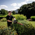 Dzīvžoga šķēres Metabo 18 V akumulatora 55 cm, 2 x 2,0 Ah Li-Power akumulatori, lādētājs 601718500