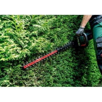 Dzīvžoga šķēres Metabo 18 V akumulatora 55 cm, bez akumulatora un lādētāja 601722850