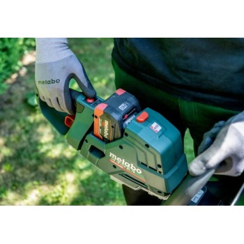 Dzīvžoga šķēres Metabo 18 V akumulatora 65 cm, bez akumulatora un lādētāja 601723850