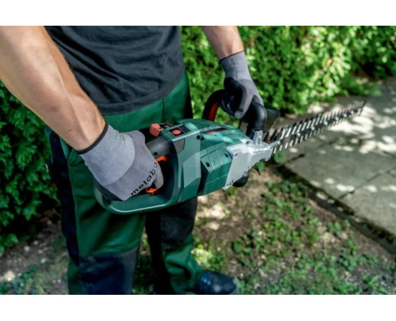 Dzīvžoga šķēres Metabo 18 V akumulatora 65 cm, bez akumulatora un lādētāja 601723850