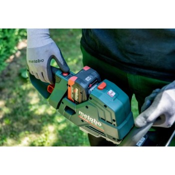 Dzīvžoga šķēres Metabo 18 V akumulatora 75 cm, bez akumulatora un lādētāja 601724850