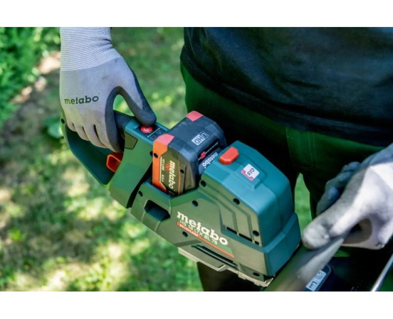 Dzīvžoga šķēres Metabo 18 V akumulatora 75 cm, bez akumulatora un lādētāja 601724850