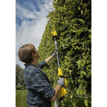 Dzīvžoga šķēres Stanley 18 V akumulatora 45 cm, 1 x 4,0 Ah akumulators, lādētājs SFMCPH845M1-QW