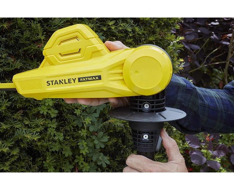 Dzīvžoga šķēres Stanley 18 V akumulatora 45 cm, 1 x 4,0 Ah akumulators, lādētājs SFMCPH845M1-QW