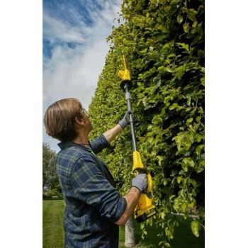 Dzīvžoga šķēres Stanley 18 V akumulatora 45 cm, bez akumulatora un lādētāja SFMCPH845B-XJ