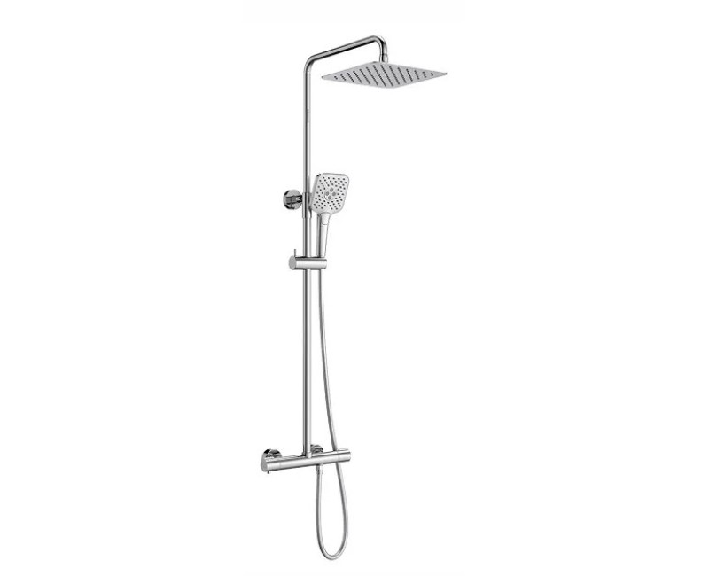 Dušo sistema O'DESIGN FIGARO su termostatu chromuota FIG800C