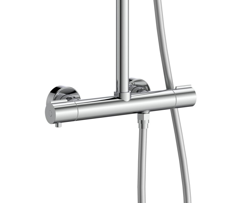 Dušo sistema O'DESIGN FIGARO su termostatu chromuota FIG800C