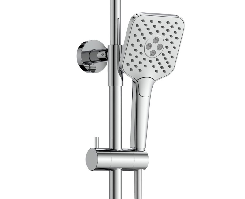 Dušo sistema O'DESIGN FIGARO su termostatu chromuota FIG800C