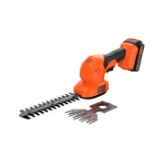Krūmu un zāles šķēres BLACK+DECKER 18