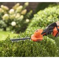 Krūmu un zāles šķēres BLACK+DECKER 18 V akumulatora, 1 x 2,0 Ah  akumulators, lādētājs BCSS18D1-QW