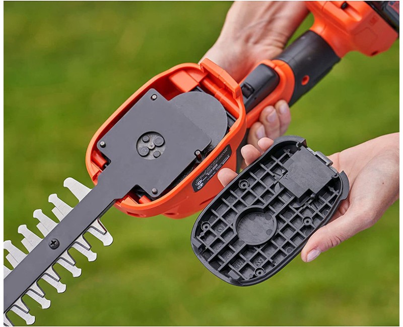 Krūmu un zāles šķēres BLACK+DECKER 3,6 V akumulatora, bez akumulatora un lādētāja BCSS18B-XJ