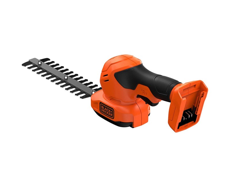 Krūmu un zāles šķēres BLACK+DECKER 3,6 V akumulatora, bez akumulatora un lādētāja BCSS18B-XJ