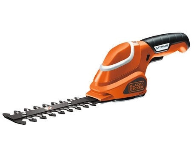 Кусторез BLACK+DECKER 3,6 В, Акумуляторний, встроенный аккумулятор, зарядное устройство GSL300-QW