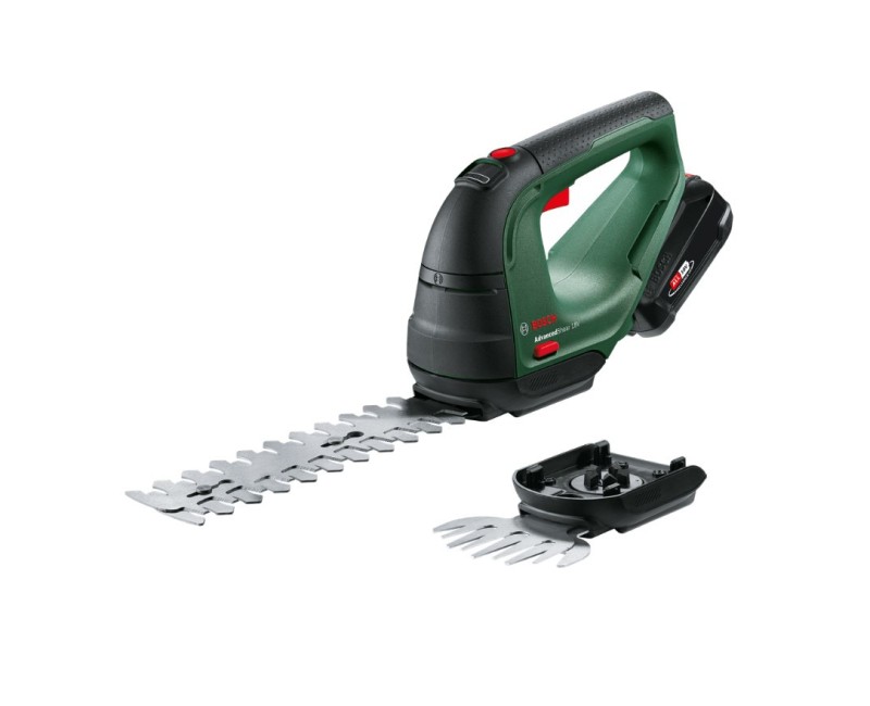 Кусторез Bosch 18 В, Аккумуляторный 2,0 Ач, зарядное устройство 0600857000