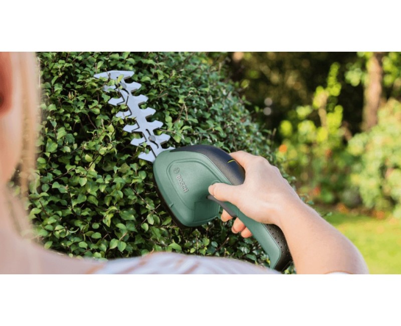 Krūmu un zāles šķēres Bosch 3,6 V akumulatora, USB kabelis 0600833303