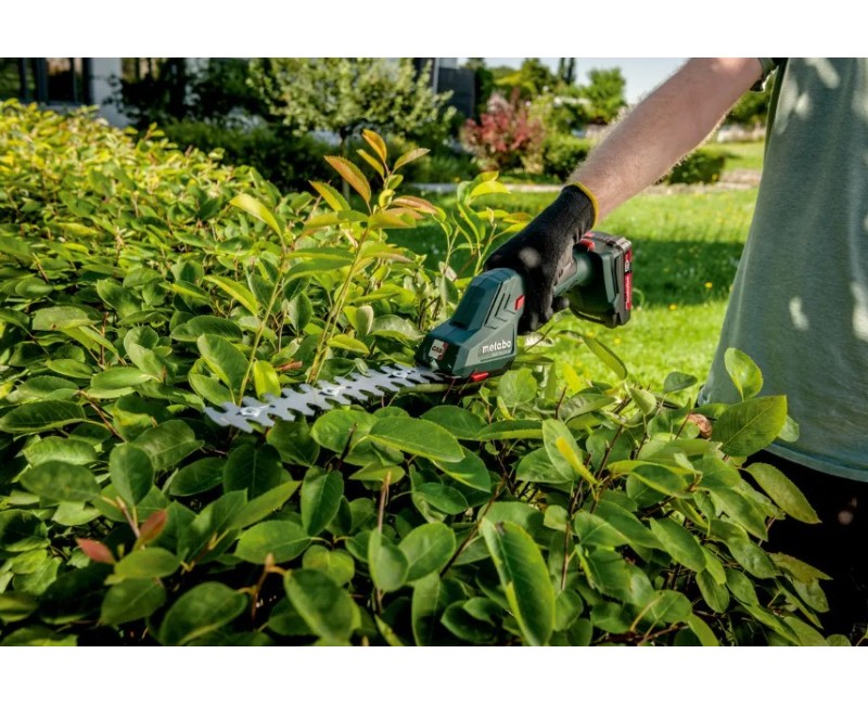 Кусторез Metabo 18 В, Акумуляторний, без аккумулятора и зарядного устройства 601609850