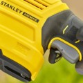 Krūmu un zāles šķēres Stanley 18 V akumulatora, 1 x 2,0 Ah akumulators, lādētājs STCSS20D1-QW