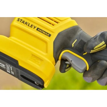 Krūmu ir zāles žirklės Stanley 18 V akumuliatorinės, 1 x 2,0 Ah akumuliatorius, įkroviklis STCSS20D1-QW