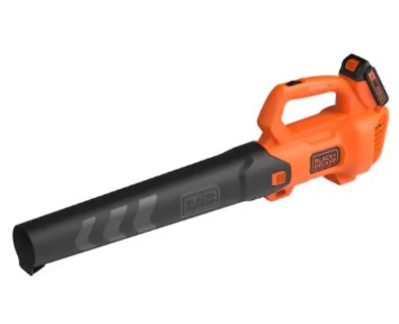 Воздуходувка BLACK+DECKER 18 В, Аккумуляторная, 1 аккумулятор 2,0 Ач, зарядное устройство BCBL200L-QW