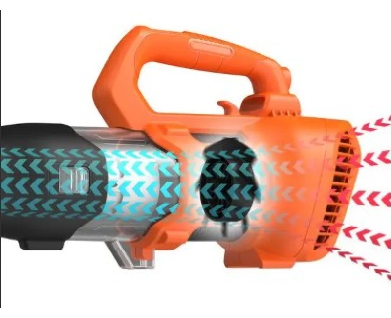 Воздуходувка BLACK+DECKER 18 В, Аккумуляторная (без аккумулятора и зарядного устройства) BCBL200B-XJ