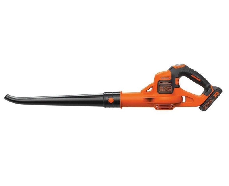 Lapu Pūtējs BLACK+DECKER 18 V akumulatora, bez akumulatora un lādētāja GWC1820PCB-XJ