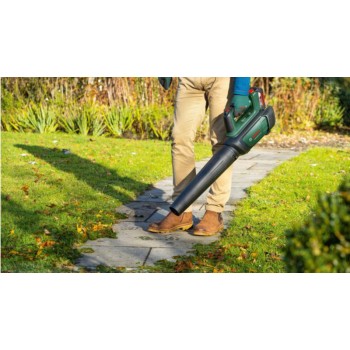 Lapų Pūstuvas Bosch 36 V akumuliatorinis, 1 x 2,0 Ah akumuliatorius, įkroviklis 06008C6000