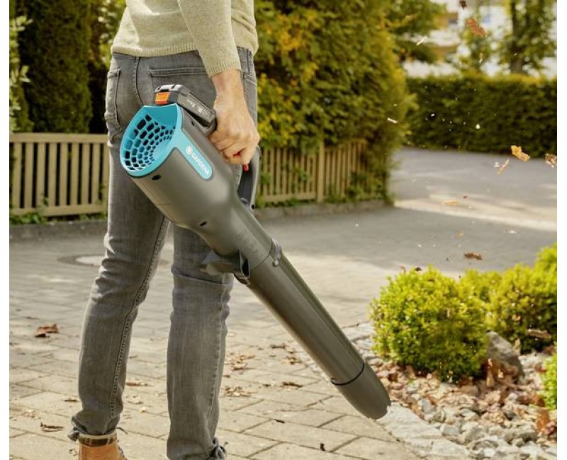 Lapų pūstuvas Gardena 18 V akumuliatorius, PowerJet 18 V P4A, 1 x P4A PBA 2,5 Ah baterija, įkroviklis 14890-20