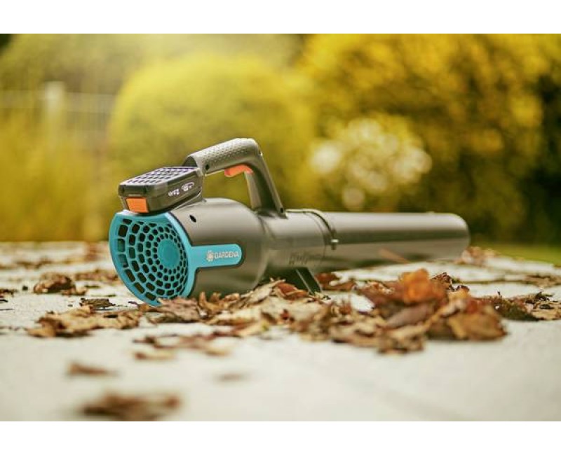 Lapų pūstuvas Gardena 18 V akumuliatorius, PowerJet 18 V P4A, 1 x P4A PBA 2,5 Ah baterija, įkroviklis 14890-20