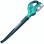 Воздуходувка Makita 18 В, Аккумуляторная, без аккумулятора и зарядного устройства, модель DUB361Z.