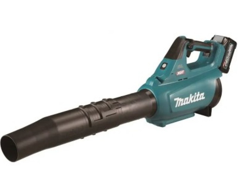Lapų pūstuvas Makita 40 V akumuliatorius, 1 x 4,0 Ah XGT akumuliatorius, UB001GM101 įkroviklis