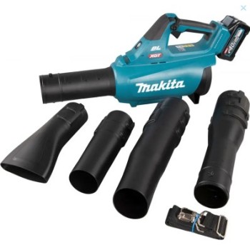 Lapų pūtėjas Makita 40 V akumuliatorinis, be akumuliatoriaus ir kroviklio UB001GZ