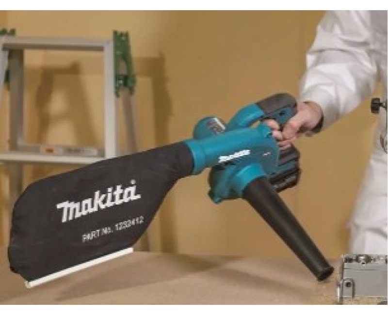 Lapų pūstuvas Makita 40 V akumuliatorinis, be akumuliatoriaus ir kroviklio UB002GZ01