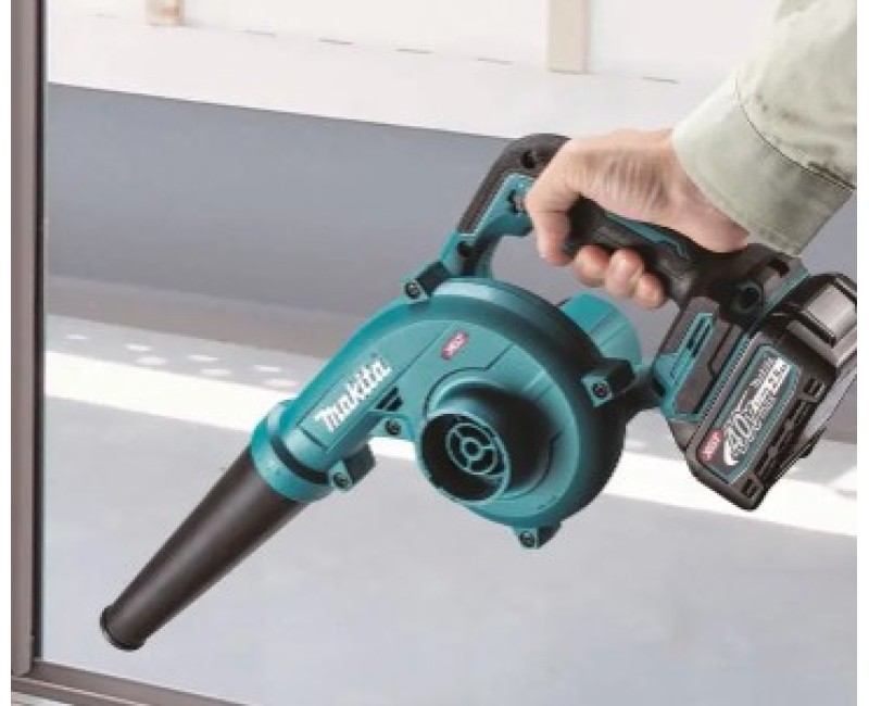 Lapų pūstuvas Makita 40 V akumuliatorinis, be akumuliatoriaus ir kroviklio UB002GZ01