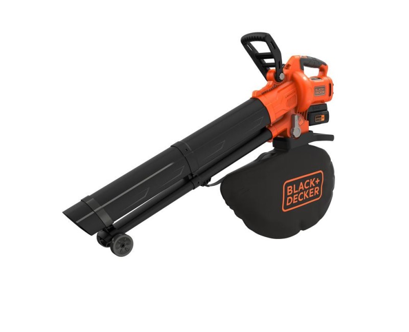 Lapu Pūtējs / Sūcējs BLACK+DECKER 36 V akumulatora 3in1, 1 x 2,5 Ah akumulators, lādētājs BCBLV3625L1-QW