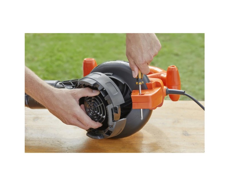 Lapu Pūtējs / Sūcējs BLACK+DECKER Elektriskais, 3 vienā, 2600 W BEBLV260-QS