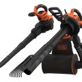 Lapu Pūtējs / Sūcējs BLACK+DECKER Elektriskais 3in1, ar grābekli, 3000 W BEBLV301-QS