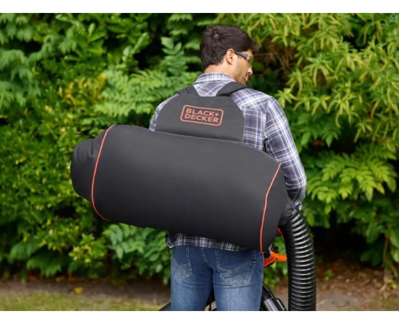 Lapu Pūtējs / Sūcējs BLACK+DECKER Elektriskais 3in1, ar grābekli, 3000 W BEBLV301-QS