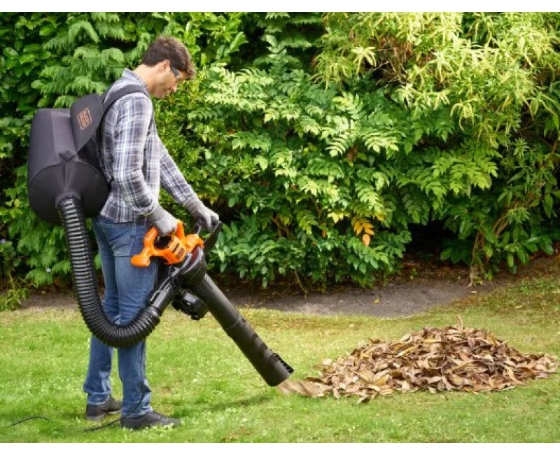 Lapu Pūtējs / Sūcējs BLACK+DECKER elektriskais 3in1, 2900 W BEBLV290-QS