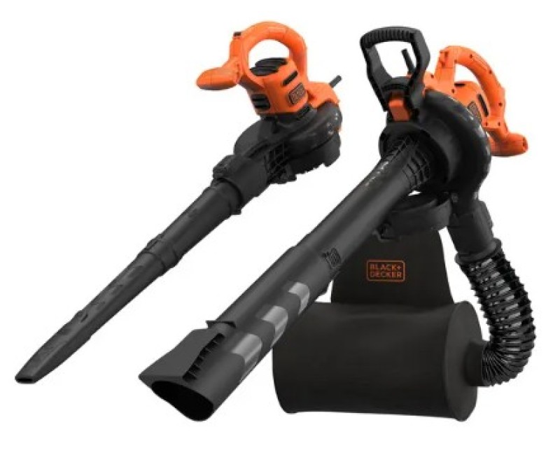 Lapu Pūtējs / Sūcējs BLACK+DECKER elektriskais 3in1, 2900 W BEBLV290-QS