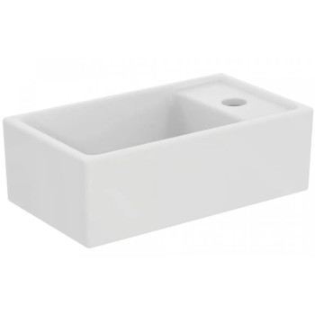 Mēbeļu izlietne Ideal Standard Tempo  37x21 cm, bez pārplūdes,  caurums labajā pusē, balta E211201